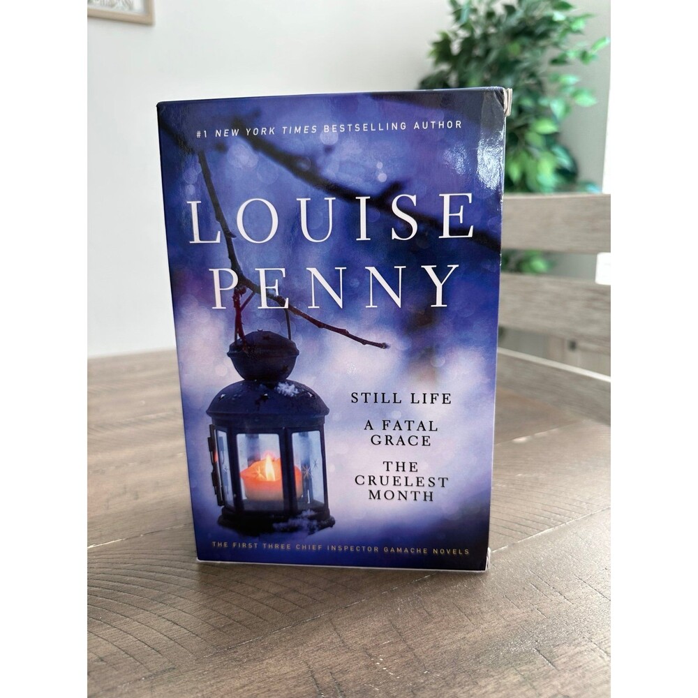 Louise Penny Three Pines Books 1-3 Paperback Box Set Still Life Fatal Grace Crue